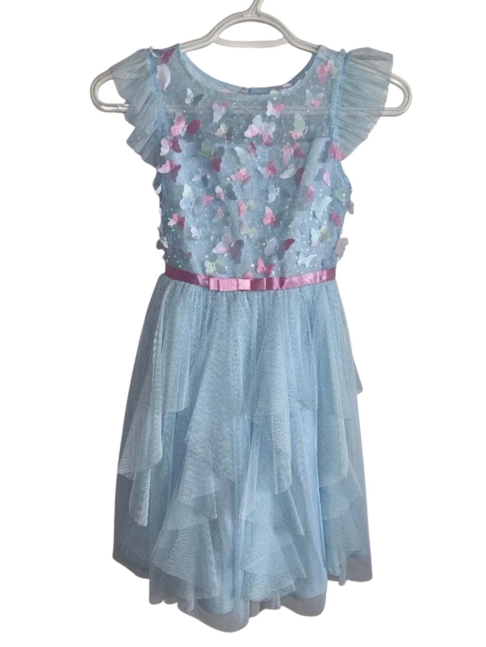 Blue Butterfly Dress
